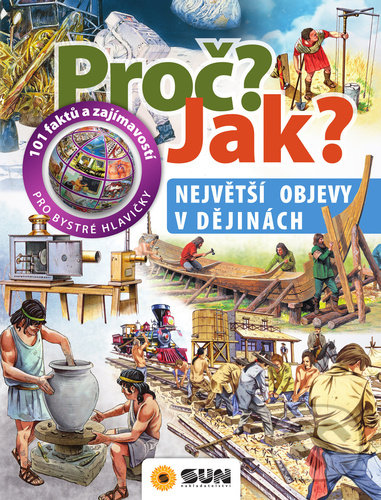 Kniha: Proč? Jak? - Nejlepší objevy v dějinách (SUN). SUN, 2020 Kniha: Proč? Jak? - Nejlepší objevy v dějinách (SUN). SUN, 2020