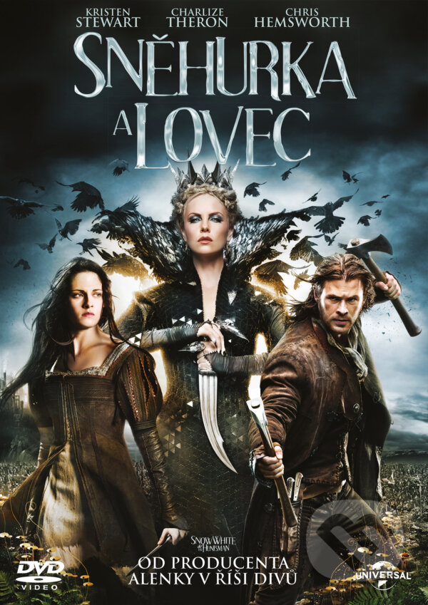 Film: Sněhurka a lovec (Rupert Sanders) (DVD). Magicbox, 2019 Film: Sněhurka a lovec (Rupert Sanders) (DVD). Magicbox, 2019