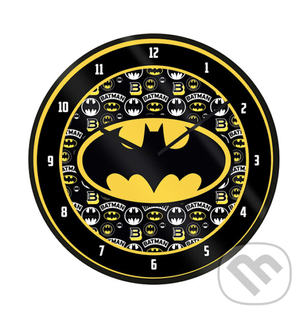 Nástenné hodiny DC Comics: Batman Logo (Batman). Batman, 2020 Nástenné hodiny DC Comics: Batman Logo (Batman). Batman, 2020