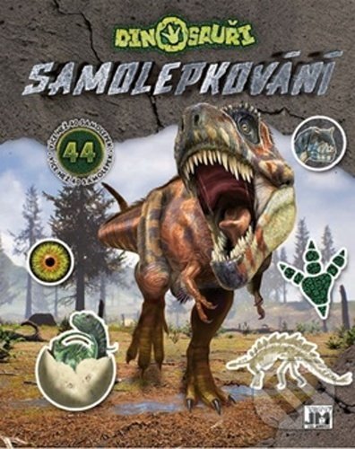 Kniha: Samolepkování - Dinosauři (Jiří Models). Jiří Models, 2020 Kniha: Samolepkování - Dinosauři (Jiří Models). Jiří Models, 2020
