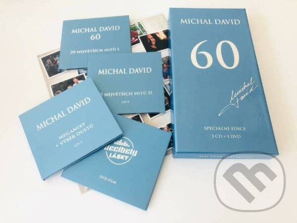 Hudobné CD: Michal David 60 - Speciální edice (Goja). Goja, 2020 Hudobné CD: Michal David 60 - Speciální edice (Goja). Goja, 2020