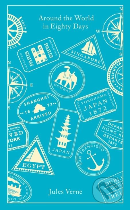 Kniha: Around the World in Eighty Days (Jules Verne). Penguin Books, 2020 Kniha: Around the World in Eighty Days (Jules Verne). Penguin Books, 2020