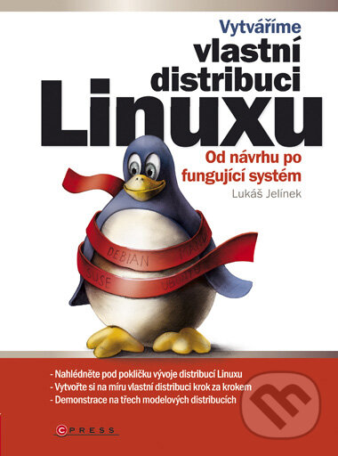 Kniha: Vytváříme vlastní distribuci Linuxu (Lukáš Jelínek). Computer Press, 2010 Kniha: Vytváříme vlastní distribuci Linuxu (Lukáš Jelínek). Computer Press, 2010
