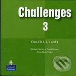 Audiokniha: Challenges 3: Class Audio CD (Michael Harris). Pearson, Longman, 2007 Audiokniha: Challenges 3: Class Audio CD (Michael Harris). Pearson, Longman, 2007