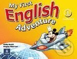 Kniha: My First English Adventure 1 (Mady Musiol a Magaly Villarroel). Pearson, Longman, 2005 Kniha: My First English Adventure 1 (Mady Musiol a Magaly Villarroel). Pearson, Longman, 2005