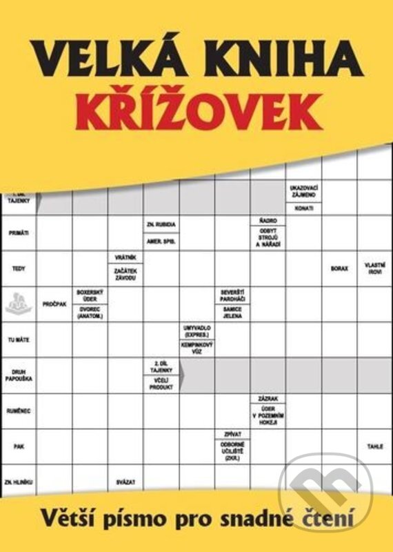 Kniha: Velká kniha křížovek (Bookmedia). Bookmedia, 2020 Kniha: Velká kniha křížovek (Bookmedia). Bookmedia, 2020