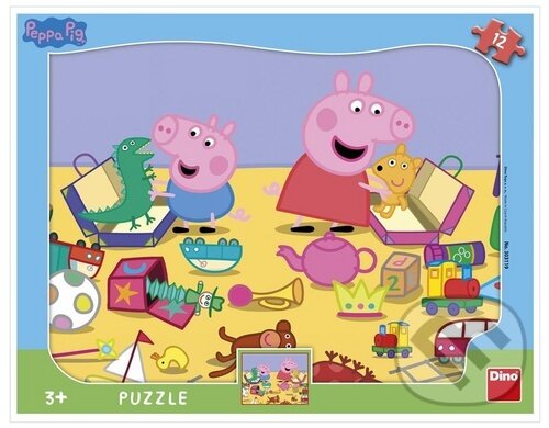 Puzzle: Pepa Pig si hraje - Tvary (Dino). Dino, 2020 Puzzle: Pepa Pig si hraje - Tvary (Dino). Dino, 2020