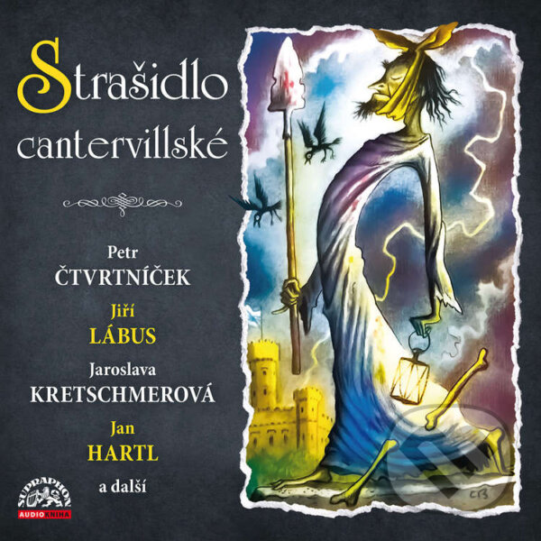 Audiokniha: Strašidlo cantervillské (Jan Jiráň a Jonáš Pilka). Supraphon, 2020 Audiokniha: Strašidlo cantervillské (Jan Jiráň a Jonáš Pilka). Supraphon, 2020