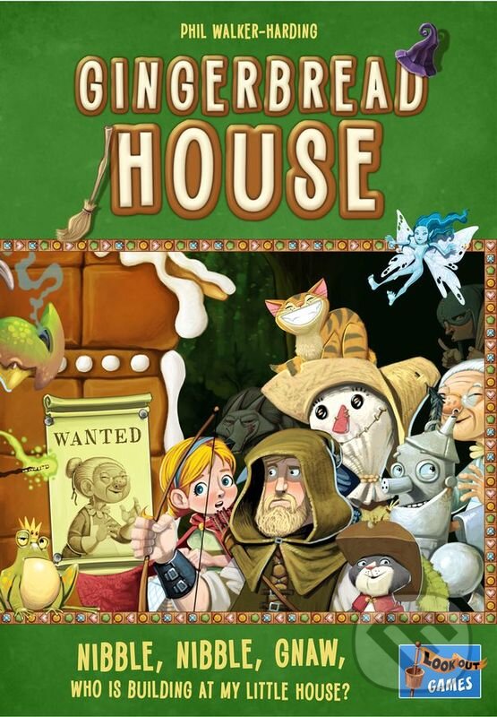 Společenská hra: Gingerbread House (Phil Walker-Harding). Lookout Games, 2020 Společenská hra: Gingerbread House (Phil Walker-Harding). Lookout Games, 2020