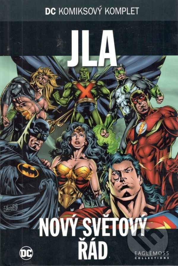 Kniha: DC 54: JLA - Nový světový řád (DC Comics). DC Comics, 2019 Kniha: DC 54: JLA - Nový světový řád (DC Comics). DC Comics, 2019