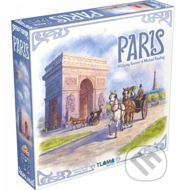 Společenská hra: Paris CZ/EN (Tlama games). Tlama games, 2020 Společenská hra: Paris CZ/EN (Tlama games). Tlama games, 2020