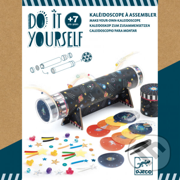 Spoločenská hra: DIY: Kaleidoskop – Vesmír (Djeco). Djeco, 2020 Spoločenská hra: DIY: Kaleidoskop – Vesmír (Djeco). Djeco, 2020