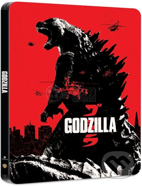 Film: Godzilla (2014) 3D Steelbook (Roland Emmerich, Dave Callaham, Max Borenstein a Gareth Edwards) (Blu-ray3D). Filmaréna, 2019 Film: Godzilla (2014) 3D Steelbook (Roland Emmerich, Dave Callaham, Max Borenstein a Gareth Edwards) (Blu-ray3D). Filmaréna, 2019