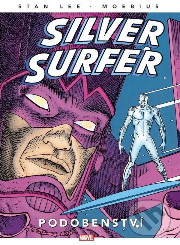 Kniha: Silver Surfer: Podobenství (Stan Lee). Crew, 2020 Kniha: Silver Surfer: Podobenství (Stan Lee). Crew, 2020
