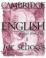 Kniha: Cambridge English for Schools 3 (Andrew Littlejohn a Diana Hicks). Cambridge University Press, 1997 Kniha: Cambridge English for Schools 3 (Andrew Littlejohn a Diana Hicks). Cambridge University Press, 1997