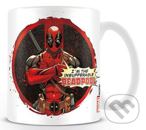 Keramický hrnček Marvel -Deadpool: Insufferable (Deadpool). Deadpool, 2016 Keramický hrnček Marvel -Deadpool: Insufferable (Deadpool). Deadpool, 2016