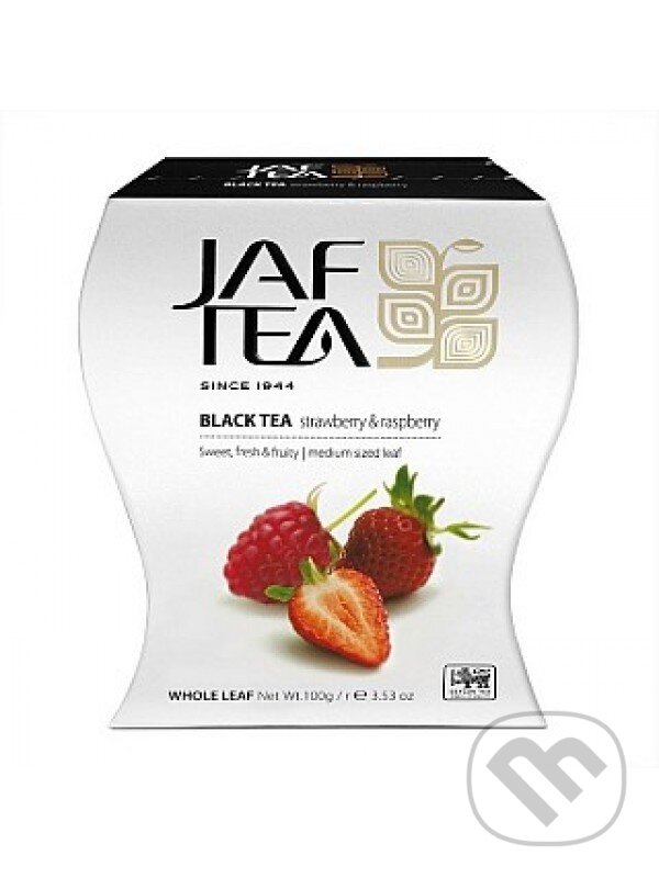 Kávy a čaje: 2618 JAFTEA Black Strawberry & Raspberry pap. 100g (Liran). Liran, 2020 Kávy a čaje: 2618 JAFTEA Black Strawberry & Raspberry pap. 100g (Liran). Liran, 2020