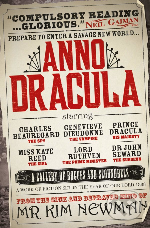 Kniha: Anno Dracula (anglický jazyk) (Kim Newman). Titan Books, 2011 Kniha: Anno Dracula (anglický jazyk) (Kim Newman). Titan Books, 2011