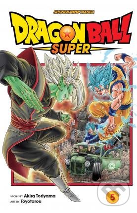 Kniha: Dragon Ball Super (Volume 5) (Akira Toriyama). Viz Media, 2019 Kniha: Dragon Ball Super (Volume 5) (Akira Toriyama). Viz Media, 2019