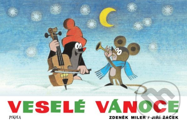 Kniha: Veselé Vánoce (Jiří Žáček a Zdeněk Miler). Pikola, 2020 Kniha: Veselé Vánoce (Jiří Žáček a Zdeněk Miler). Pikola, 2020