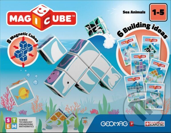Společenská hra: Magicube Sea animal (Geomag). Geomag, 2020 Společenská hra: Magicube Sea animal (Geomag). Geomag, 2020