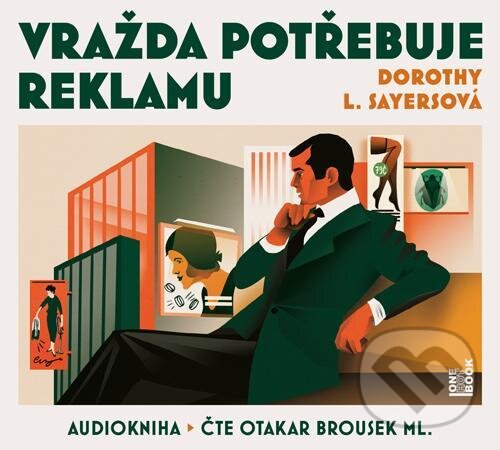 Audiokniha: Vražda potřebuje reklamu (Dorothy L. Sayersová). OneHotBook, 2020 Audiokniha: Vražda potřebuje reklamu (Dorothy L. Sayersová). OneHotBook, 2020