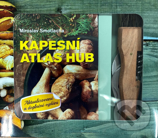 Kapesní atlas hub + houbařský nůž - Miroslav Smotlacha, Ottovo nakladatelství, 2020