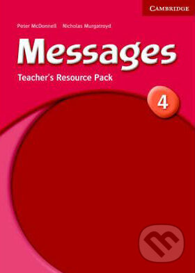 Kniha: Messages 4 (Peter McDonnell). Cambridge University Press, 2007 Kniha: Messages 4 (Peter McDonnell). Cambridge University Press, 2007
