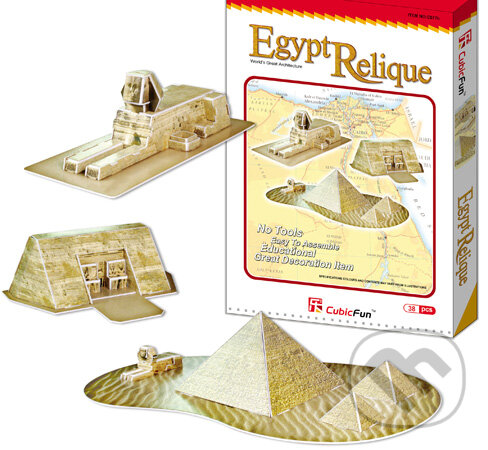 Puzzle: Egyptské pyramídy (CubicFun). CubicFun Puzzle: Egyptské pyramídy (CubicFun). CubicFun