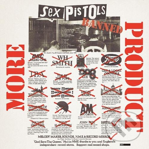Hudební CD: Sex Pistols: More Product (interviews) (Universal Music). Universal Music, 2017 Hudební CD: Sex Pistols: More Product (interviews) (Universal Music). Universal Music, 2017