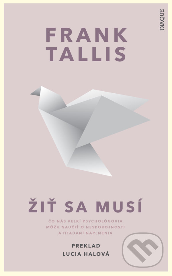 Kniha: Žiť sa musí (Frank Tallis). Inaque, 2021 Kniha: Žiť sa musí (Frank Tallis). Inaque, 2021