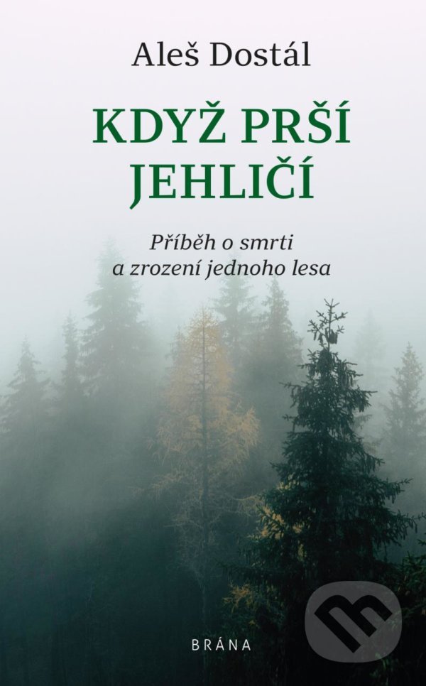 Kniha: Když prší jehličí (Aleš Dostál). Brána, 2021 Kniha: Když prší jehličí (Aleš Dostál). Brána, 2021