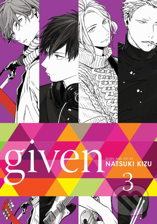 Kniha: Given 3 (Natsuki Kizu). Viz Media, 2020 Kniha: Given 3 (Natsuki Kizu). Viz Media, 2020