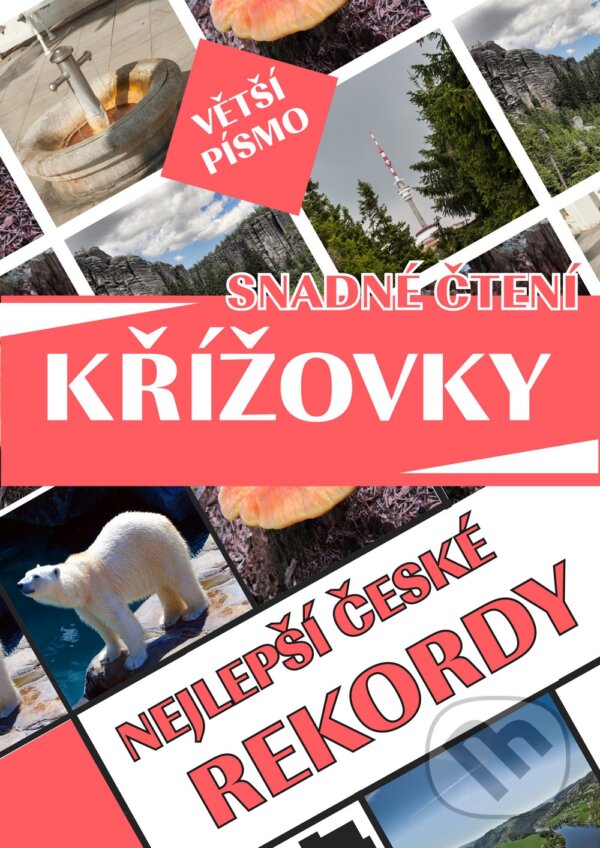 Křížovky - Nejlepší české rekordy, Bookmedia, 2021
