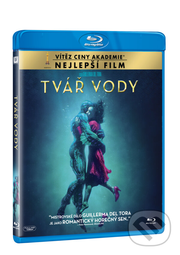 Film: Tvář vody (Guillermo del Toro) (Blu-ray). Magicbox, 2021 Film: Tvář vody (Guillermo del Toro) (Blu-ray). Magicbox, 2021