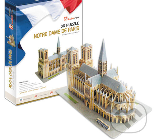 Puzzle: Notre Dame de Paris (CubicFun). CubicFun Puzzle: Notre Dame de Paris (CubicFun). CubicFun