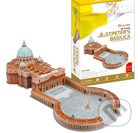 Puzzle: Bazilika sv. Petra (CubicFun). CubicFun Puzzle: Bazilika sv. Petra (CubicFun). CubicFun