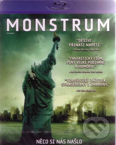Film: Cloverfield - Monstrum (Matt Reeves) (Blu-ray). Magicbox, 2008 Film: Cloverfield - Monstrum (Matt Reeves) (Blu-ray). Magicbox, 2008