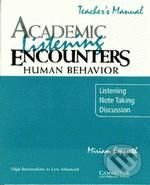 Kniha: Academic Listening Encounters: Human Behaviour (Miriam Espeseth). Cambridge University Press, 1999 Kniha: Academic Listening Encounters: Human Behaviour (Miriam Espeseth). Cambridge University Press, 1999