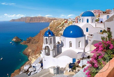 Puzzle: Santorini, Grécko (Castorland). Castorland Puzzle: Santorini, Grécko (Castorland). Castorland