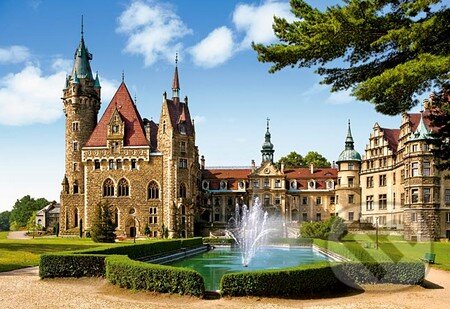 Puzzle: Zámok Moszna, Poľsko (Castorland). Castorland Puzzle: Zámok Moszna, Poľsko (Castorland). Castorland