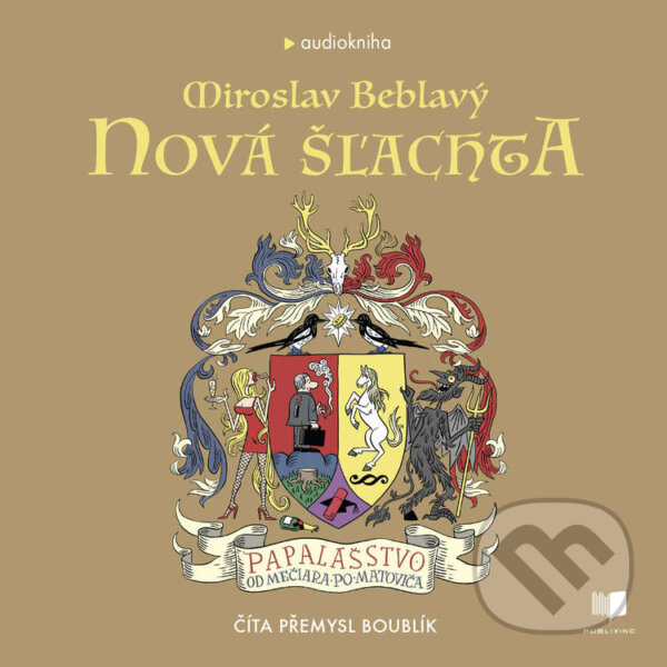 Audiokniha: Nová šľachta (Miroslav Beblavý). Publixing a Ikar, 2021 Audiokniha: Nová šľachta (Miroslav Beblavý). Publixing a Ikar, 2021