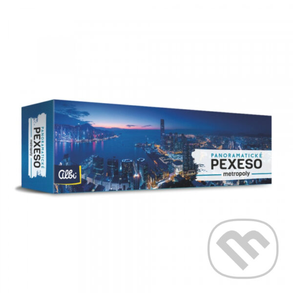 Společenská hra: Panoramatické pexeso: Metropoly (Albi). Albi, 2021 Společenská hra: Panoramatické pexeso: Metropoly (Albi). Albi, 2021
