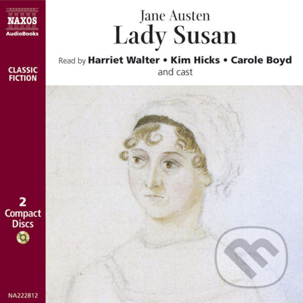Audiokniha: Lady Susan (EN) (Jane Austen). Naxos Audiobooks, 2019 Audiokniha: Lady Susan (EN) (Jane Austen). Naxos Audiobooks, 2019