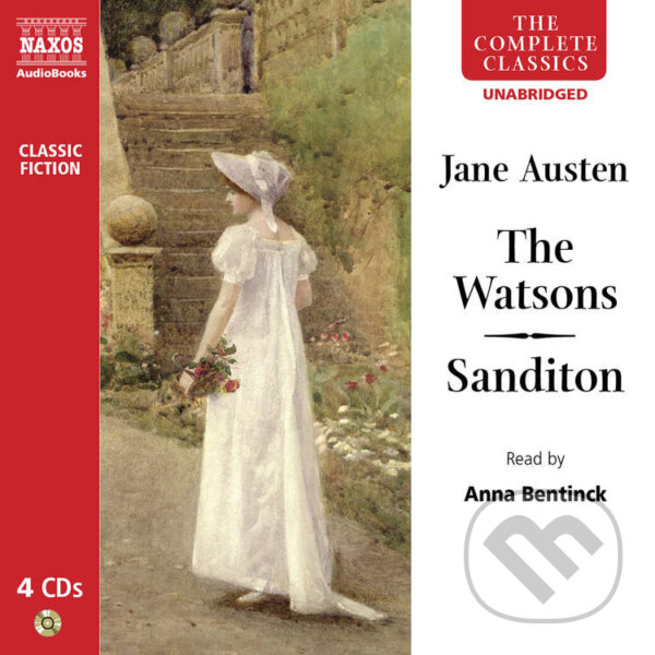 Audiokniha: The Watsons, Sanditon (EN) (Jane Austen). Naxos Audiobooks, 2010 Audiokniha: The Watsons, Sanditon (EN) (Jane Austen). Naxos Audiobooks, 2010