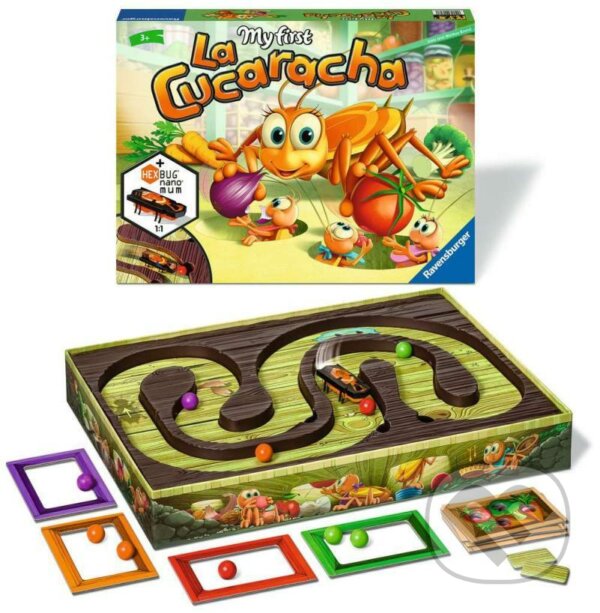 Spoločenská hra: Moje první La Cucaracha (Ravensburger). Ravensburger, 2021 Spoločenská hra: Moje první La Cucaracha (Ravensburger). Ravensburger, 2021