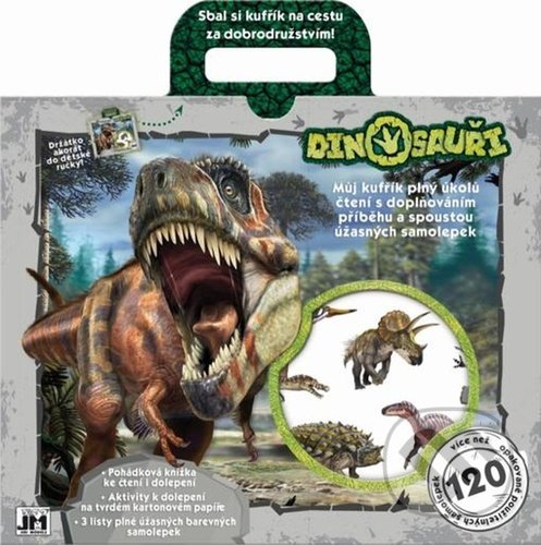 Kniha: Zábavný kufřík: Dinosauři (Jiří Models). Jiří Models, 2021 Kniha: Zábavný kufřík: Dinosauři (Jiří Models). Jiří Models, 2021