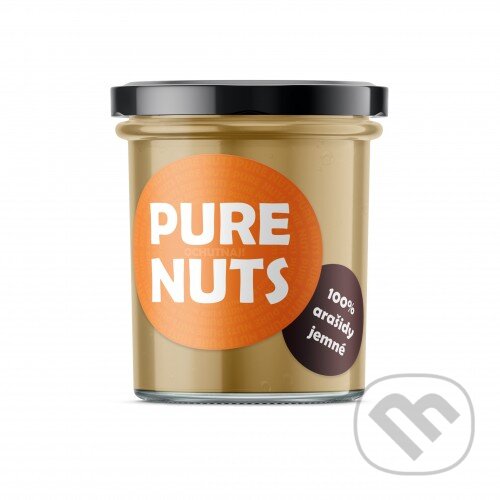 Kávy a čaje: Pure Nuts 100% arašidy jemné (Pure Nuts). Pure Nuts, 2021 Kávy a čaje: Pure Nuts 100% arašidy jemné (Pure Nuts). Pure Nuts, 2021