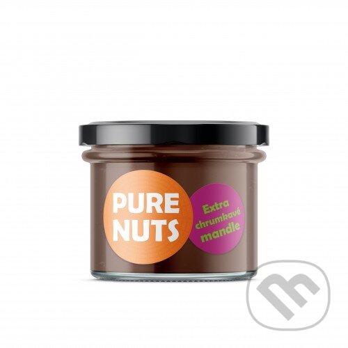 Kávy a čaje: Pure Nuts chrumkavé mandle s čokoládou (Pure Nuts). Pure Nuts, 2021 Kávy a čaje: Pure Nuts chrumkavé mandle s čokoládou (Pure Nuts). Pure Nuts, 2021