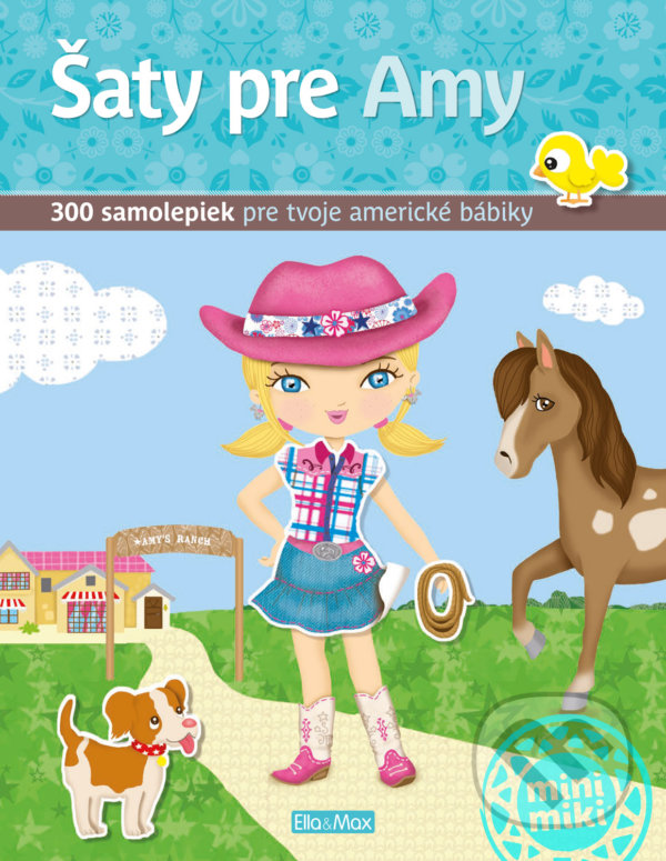 Kniha: Šaty pre Amy (Charlotte Segond-Rabilloud a kolektiv). Ella & Max, 2021 Kniha: Šaty pre Amy (Charlotte Segond-Rabilloud a kolektiv). Ella & Max, 2021